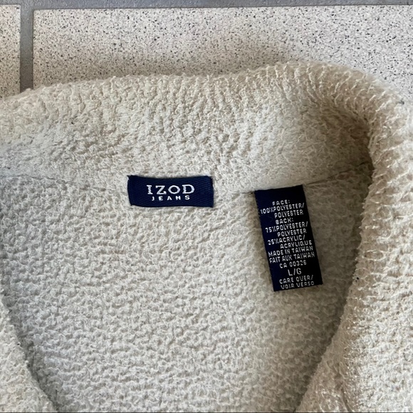 Vintage Izod Sherpa Jacket - Picture 4 of 4